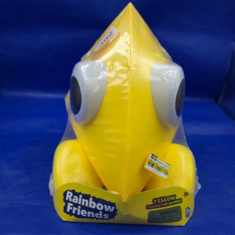 Rainbow Friends Yellow Collector Bundle Mystery Toy Coin Bank Plush Figure Set