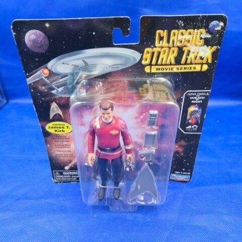 Classic Star Trek Movie Series Admiral James T. Kirk Wrath of Khan Playmates