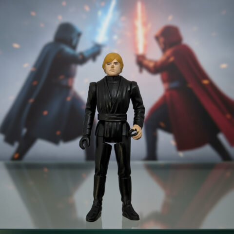 Vintage 1983 Kenner Star Wars Luke Skywalker Jedi Knight Figure – Taiwan – ROTJ