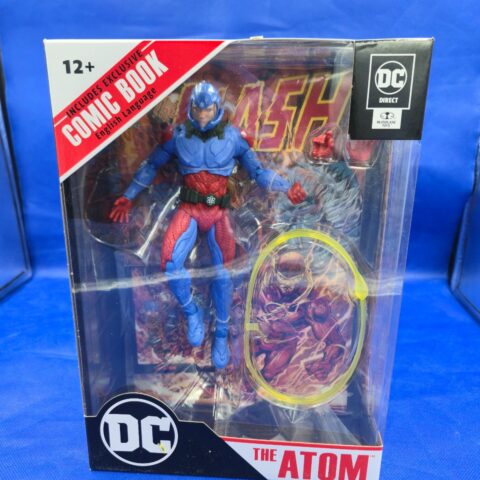 DC Direct The Atom Action Figure w/ Comic – McFarlane Toys – NEW SEALED
