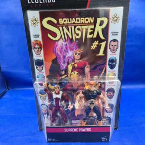 Marvel Legends Squadron Sinister Supreme Powers Comic Pack Hyperion Nighthawk for sale at Nostalgik Vibes