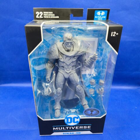 General Zod Platinum ED - DC Multiverse Action Figure - McFarlane Toys (Sealed) for sale at Nostalgik Vibes
