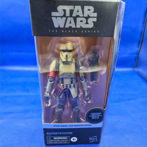 Star Wars Black Series Shoretrooper Carbonized Mandalorian 6 Inch New for sale at Nostalgik Vibes