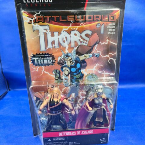 Marvel Legends Battleworld Thor Defenders of Asgard Special Edition Comic Pack for sale at Nostalgik Vibes