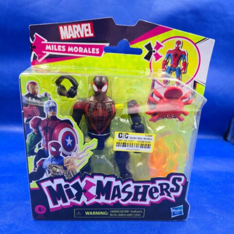 Marvel Miles Morales MixMashers Figure Hasbro Spider Man Toy w Accessories for sale at Nostalgik Vibes