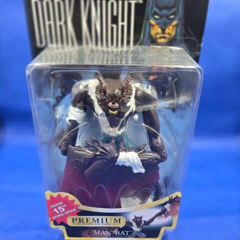 Batman Dark Knight Premium Collector Series Man-Bat Figure 15" Wingspan NIB for sale at Nostalgik Vibes