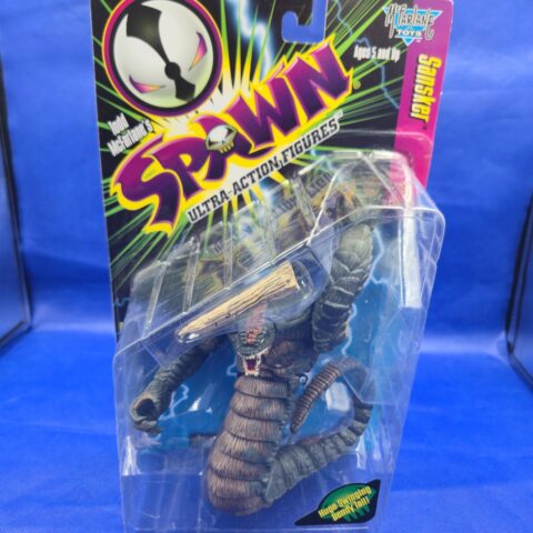 Spawn Ultra-Action Figure Sansker McFarlane Toys 1994 Series 1 Sealed Vintage for sale at Nostalgik Vibes
