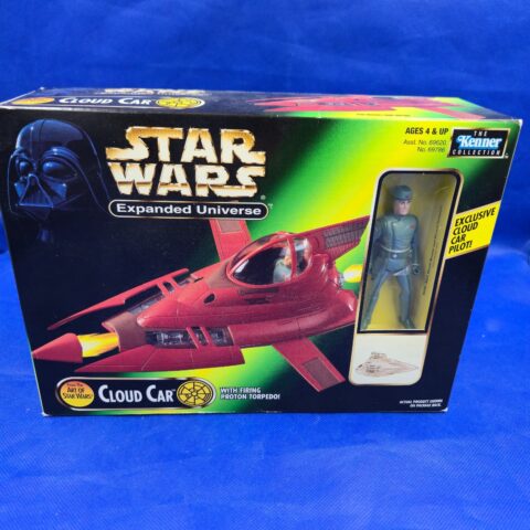 Star Wars Cloud Car w/ Pilot – Expanded Universe – Kenner Collection for sale at Nostalgik Vibes