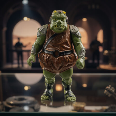 Vintage 1983 Kenner Star Wars Gamorrean Guard Action Figure – Hong Kong – ROTJ for sale at Nostalgik Vibes