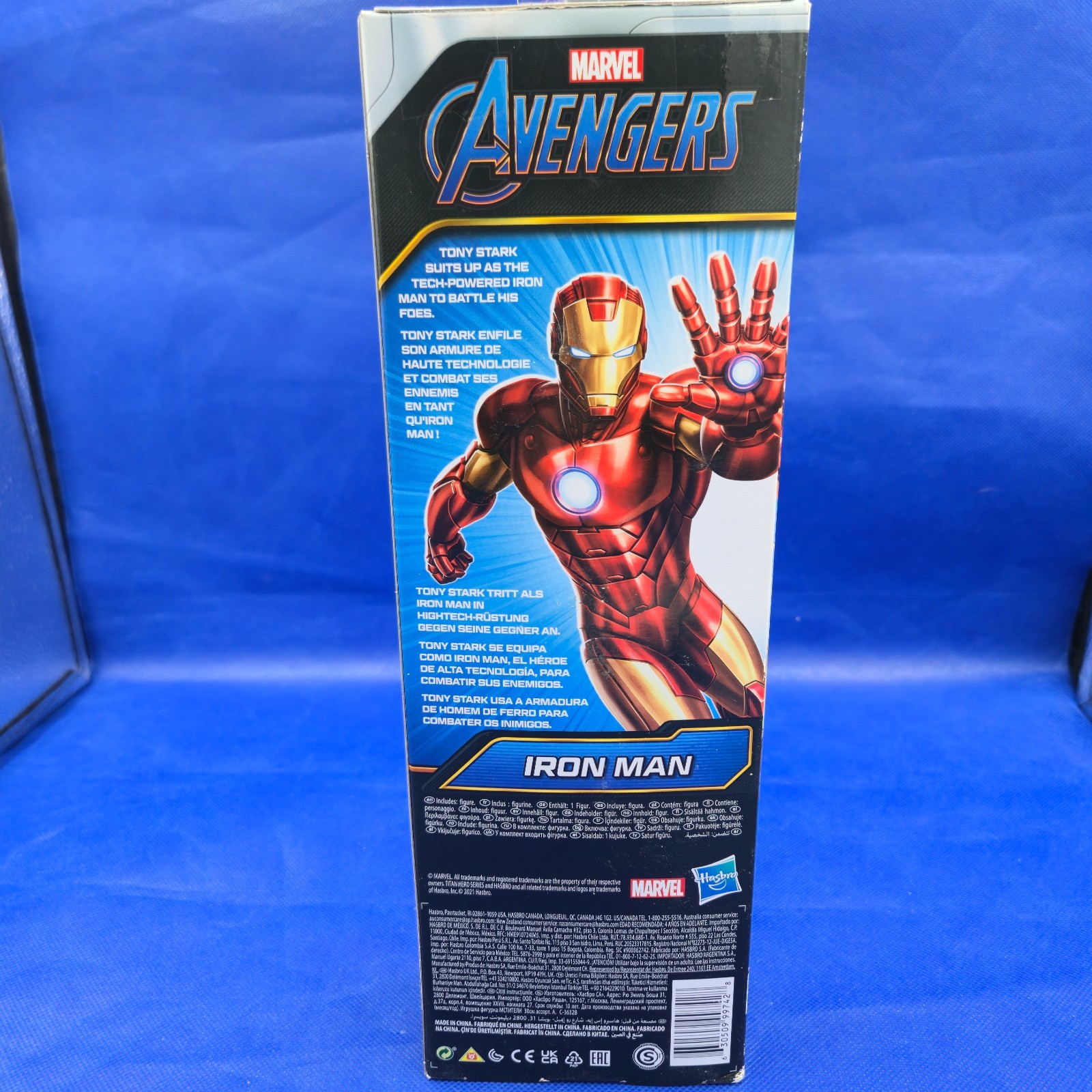 Marvel Avengers Iron Man Titan Hero Series 12” Action Figure Hasbro – NIB - detail view