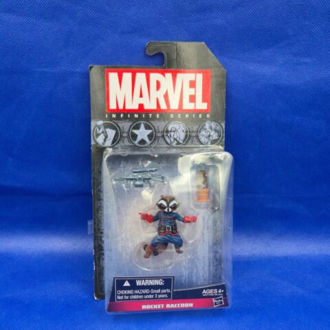 Marvel Infinite Series Rocket Raccoon 3.75” Figure GOTG Hasbro MOC for sale at Nostalgik Vibes