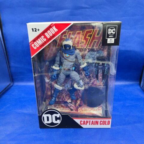 DC Direct Captain Cold Action Figure w/ Comic – McFarlane Toys – NEW SEALED for sale at Nostalgik Vibes