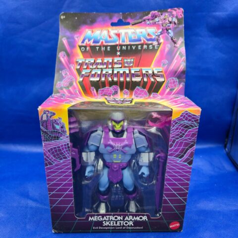 Masters Universe Transformers Skeletor Megatron & Man At Arms Bumblebee Lot for sale at Nostalgik Vibes