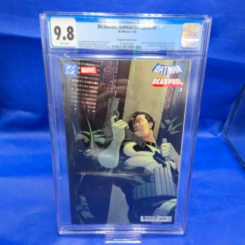 Batman Deadpool #1 CGC 9.8 Dragotta Variant DC Marvel Crossover Comic HTF for sale at Nostalgik Vibes