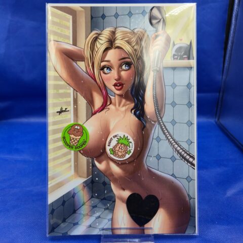 Artist Alley Multiverse Saga - Harley Quinn - Naughty Virgin Variant Comic - NM for sale at Nostalgik Vibes