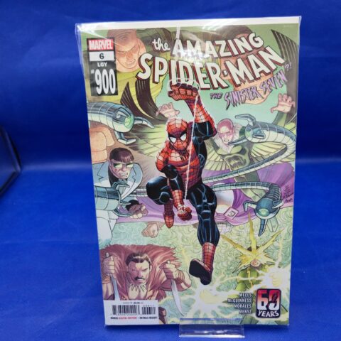 Amazing Spider-Man #6 LGY 900 (2022) Sinister Seven | NM Marvel Anniversary for sale at Nostalgik Vibes