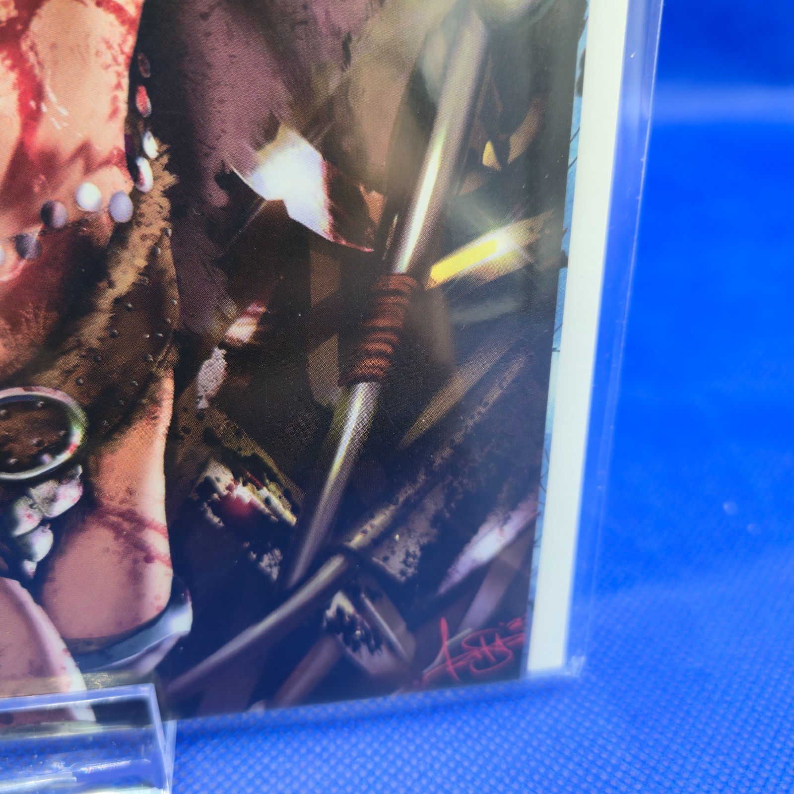 Red Sonja (2024) #8 Tristan Thompson Virgin Bloody Variant - Dynamite - detail view