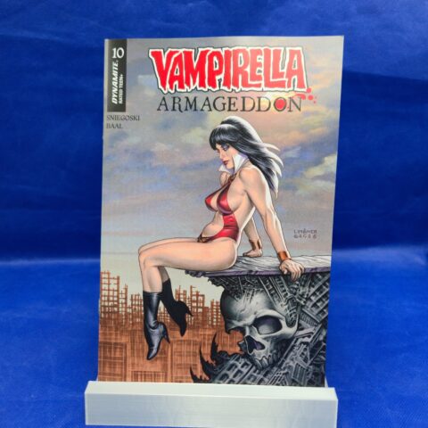 Vampirella Armageddon #10 Cover C Linsner Variant NM Dynamite 2025 for sale at Nostalgik Vibes