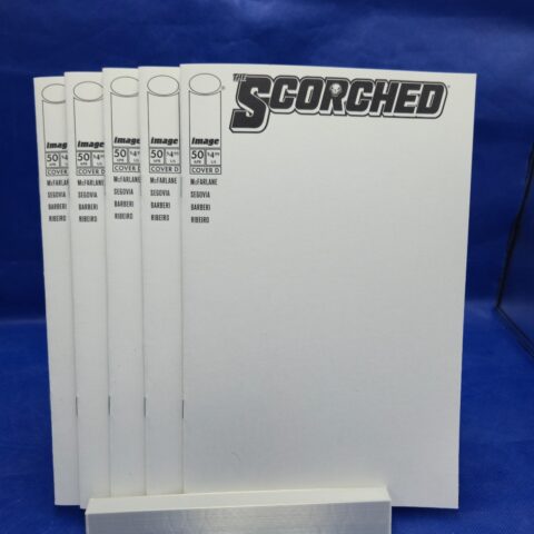 LOT OF 5 Spawn Scorched #50 CVR D Blank Sketch Variant NM Image Comics 2025 for sale at Nostalgik Vibes