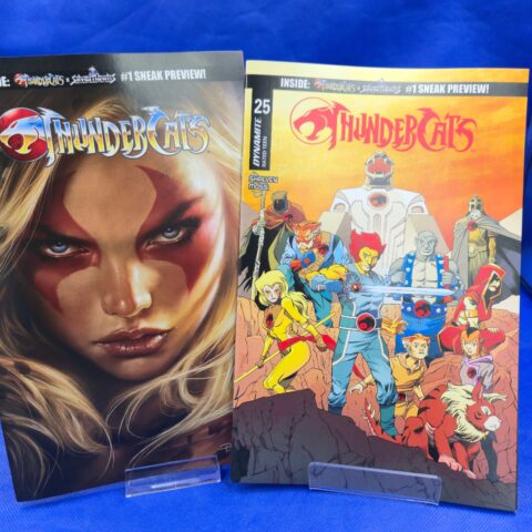 ThunderCats #25 - Cover A & B - Parrillo & Shalvey - Dynamite Entertainment for sale at Nostalgik Vibes