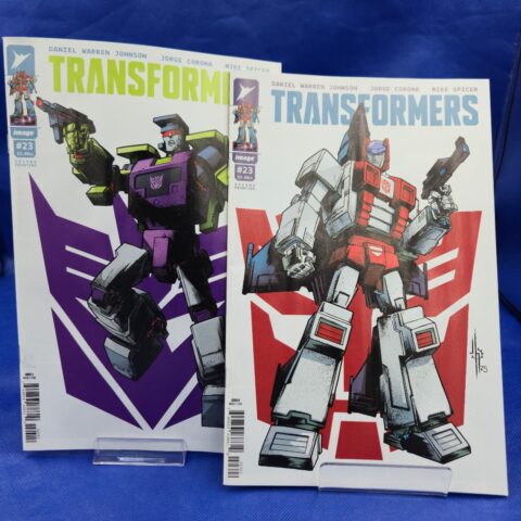Transformers #23 - 2nd Printing - Jason Howard Hook & Air Raid - Image Comics for sale at Nostalgik Vibes