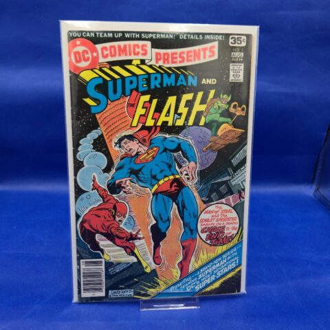 DC Comics Presents #1 - Superman and The Flash - 1978 Silver Age Book VF for sale at Nostalgik Vibes