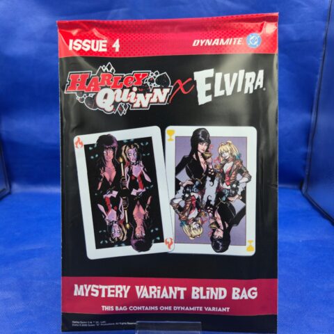 HARLEY QUINN X ELVIRA #4 CVR E BLIND BAG VARIANT for sale at Nostalgik Vibes
