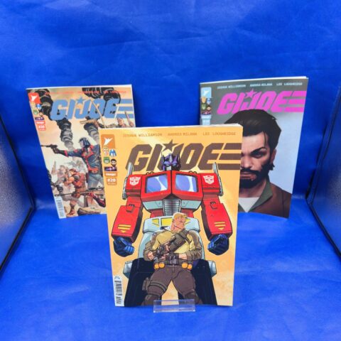 G.I. Joe #20 Variant Covers A B C Lot Tom Reilly Ben Oliver Cassara NM Image for sale at Nostalgik Vibes