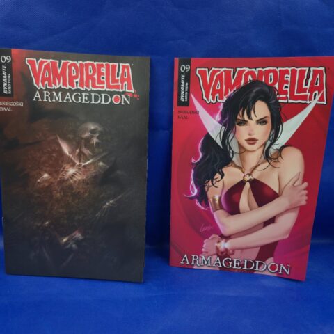 Vampirella Armageddon 09 - Set of 2 Variant Covers - A & B - Dynamite for sale at Nostalgik Vibes