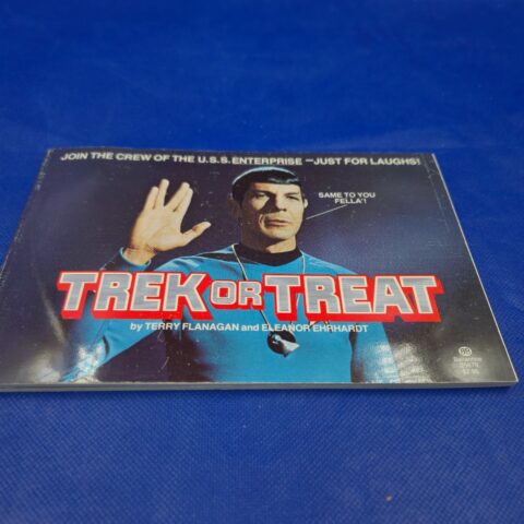 1977 Trek or Treat Star Trek Humor Book Terry Flanagan Eleanor Ehrhardt for sale at Nostalgik Vibes
