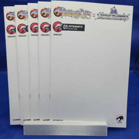 Thundercats x SilverHawks #1 Cover F Sketchpad LOT OF 5 for sale at Nostalgik Vibes