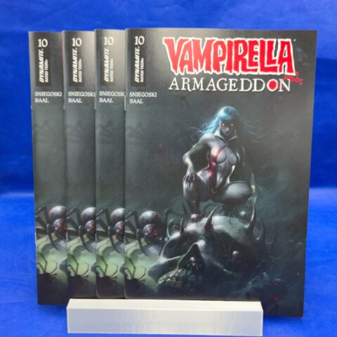 LOT OF 4 Vampirella Armageddon #10 CVR A Francesco Mattina NM Dynamite Comics for sale at Nostalgik Vibes