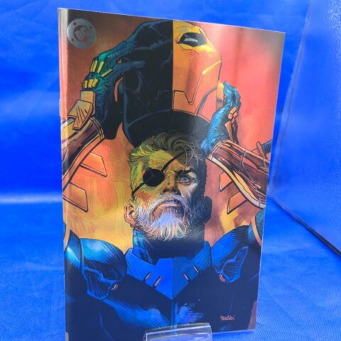 Deathstroke: The Terminator #1 - Cover E - Dan Panosian Foil Virgin Variant for sale at Nostalgik Vibes