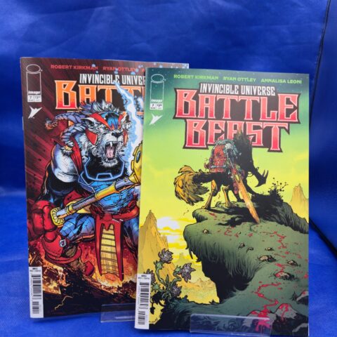 Invincible Universe Battle Beast #7 McFarlane Ottley Variant Covers NM Image for sale at Nostalgik Vibes