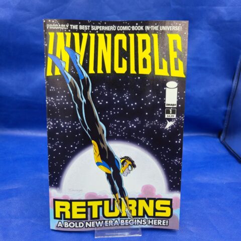 Invincible Returns #1 Facsimile 2026 Darwyn Cooke Incentive Variant NM Image for sale at Nostalgik Vibes