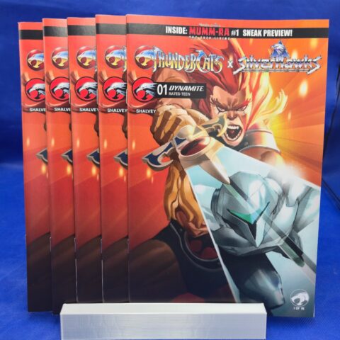 Thundercats x SilverHawks #1 Cover C Eric Canete LOT OF 5 for sale at Nostalgik Vibes