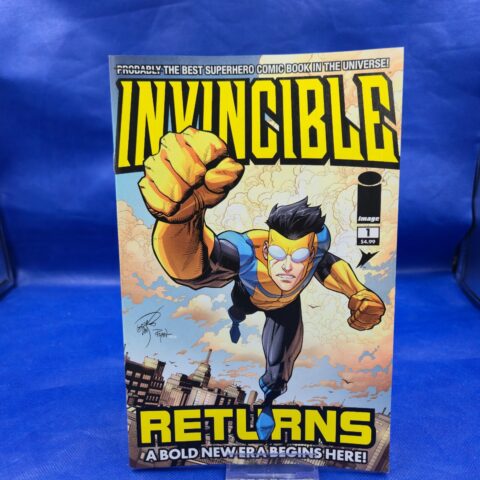 Invincible Returns #1 - Facsimile - Erik Larsen Variant - Image Comics for sale at Nostalgik Vibes