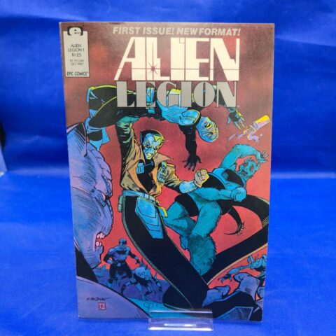 Alien Legion #1 1987 Epic Comics Marvel First Issue Newsstand Copper Age for sale at Nostalgik Vibes