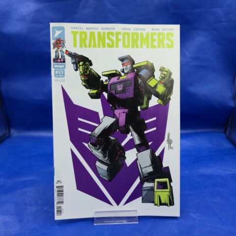 Transformers #23 - 2nd Printing - Jason Howard Hook - Image Comics for sale at Nostalgik Vibes