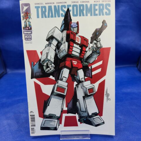 Transformers #23 - 2nd Printing - Jason Howard Air Raid - Image Comics for sale at Nostalgik Vibes