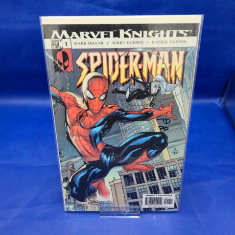 Marvel Knights Spider-Man #1 (2004) DF Signed x2 Dodson | COA #9 /799 | NM for sale at Nostalgik Vibes