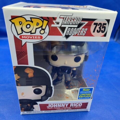 Funko Pop Movies Johnny Rico 735 Starship Troopers 2019 Summer Con Exclusive for sale at Nostalgik Vibes
