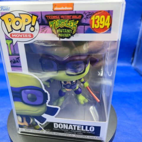 Funko Pop! Donatello #1394 – Teenage Mutant Ninja Turtles Mutant Mayhem – Movies for sale at Nostalgik Vibes