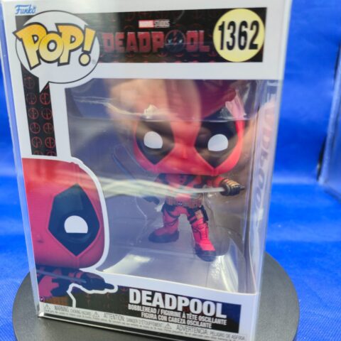 Funko Pop! Deadpool #1362 – Marvel Studios Deadpool Vinyl Bobble-Head Figure for sale at Nostalgik Vibes