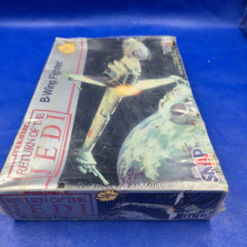 Star Wars B Wing Model Kit MPC Return Jedi 1983 Sealed Golden Wings VTG for sale at Nostalgik Vibes