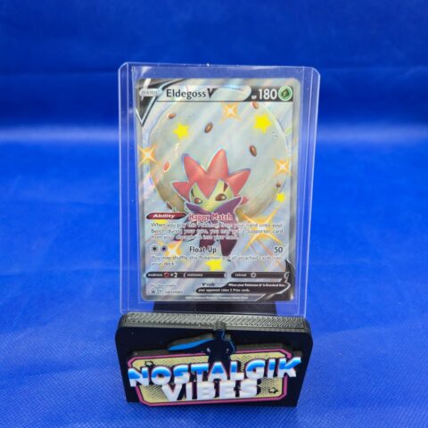 Eldegoss V SWSH084 Full Art Shiny Ultra Rare - 2021 Pokemon Shining Fates NM for sale at Nostalgik Vibes