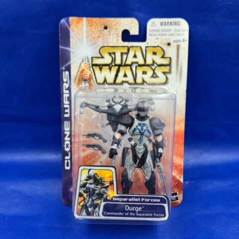 Star Wars Clone Wars Durge Commander Separatist Forces Figure MOC for sale at Nostalgik Vibes