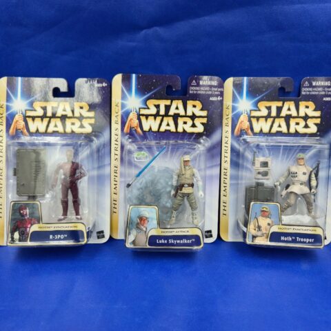 Star Wars Hoth Lot Luke Skywalker Hoth Trooper R-3PO Empire Strikes Back for sale at Nostalgik Vibes