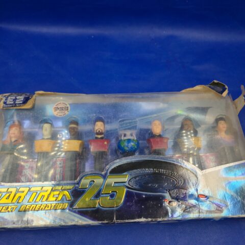 Star Trek The Next Generation 25th Anniversary PEZ Gift Set Limited Edition NIB for sale at Nostalgik Vibes