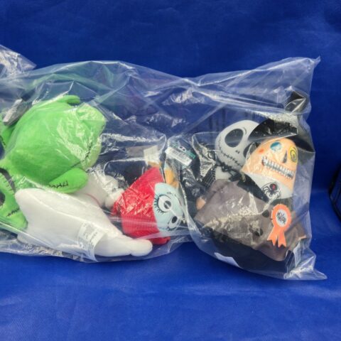 Nightmare Before Christmas Plush Lot Jack Sally Oogie Boogie Mayor Disney Set for sale at Nostalgik Vibes